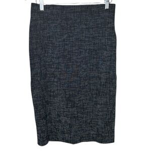 Escada Gray Pencil Skirt Knee-Length Work Style